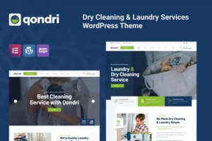 Mua Qondri - Dry Cleaning & Laundry Services WP Theme giá rẻ