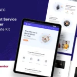 Qonec – Broadband & Internet Service Provider Template Kit