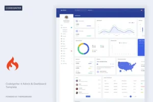 Mua Qovex - CodeIgniter 4 Admin & Dashboard Template giá rẻ