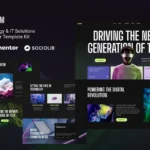 Quantum – Technology & IT Solutions Elementor Template Kit
