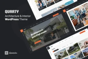 Mua Quarty - Architecture & Interior Design WordPress giá rẻ