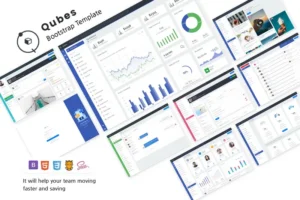 Mua Qubis - Multipurpose Bootstrap Admin Template giá rẻ