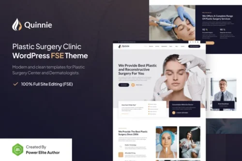 Mua Quinnie – Plastic Surgery Clinic WordPress Theme giá rẻ