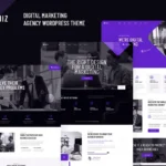 Qutiiz – Digital Marketing Agency WordPress Theme