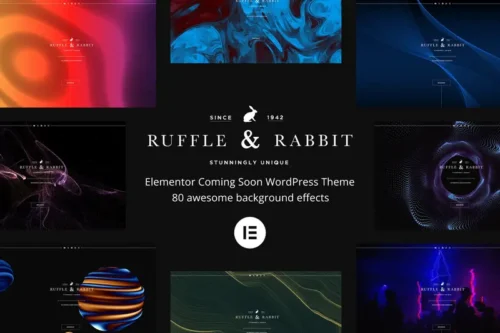 Mua Rabbit - Elementor Coming Soon WordPress Theme giá rẻ