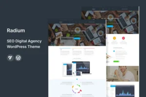 Mua Radium - SEO /Digital Agency WordPress Theme giá rẻ