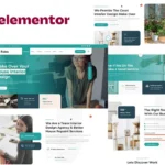 Raiou – Home Interior Design Elementor Template Kit