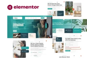 Mua Raiou - Home Interior Design Elementor Template Kit giá rẻ