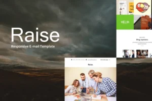 Mua Raise Mail - Responsive E-mail Template giá rẻ