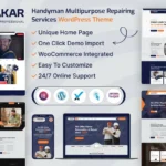 Rakar – Multipurpose Services WordPress Theme