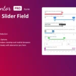 Range Slider Field for Elementor form