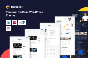 Mua Rasalina – Personal Portfolio WordPress Theme giá rẻ