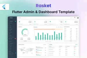 Mua Rasket - Flutter Admin Panel giá rẻ