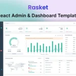 Rasket – React Admin Dashboard Template