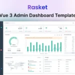 Rasket – Vue.js Admin Dashboard Template