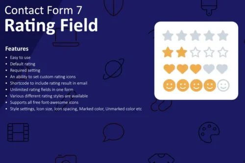 Mua Rating Field for Contact Form 7 giá rẻ