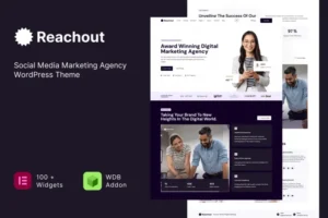 Mua Reachout - Social Media Marketing Agency Theme giá rẻ