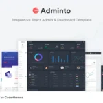 React Admin & Dashboard Template – Adminto