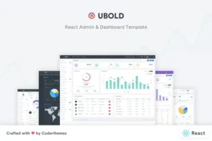 Mua React Admin & Dashboard Template - UBold giá rẻ