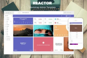 Mua Reactor - Bootstrap Admin Template giá rẻ