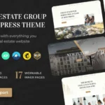 Real Estate Group WordPress Theme + RTL