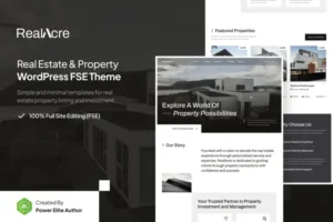 Mua RealAcre – Real Estate & Property WordPress Theme giá rẻ