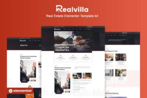 Mua Realvilla - Real Estate Elementor Pro Template Kit giá rẻ