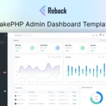 Reback – CakePHP Admin & Dashboard Template