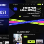 Reboost – Digital Marketing Agency Elementor Template Kit
