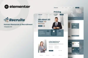 Mua Recruite - Human Resources & Recruitment Elementor Template Kit giá rẻ