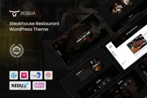Mua Redboa - Steakhouse Restaurant WordPress giá rẻ