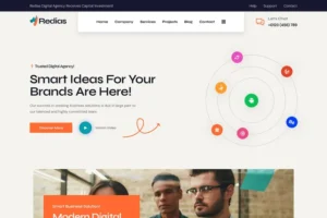Mua Redias - Creative Digital Agency WordPress Theme giá rẻ