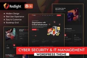 Mua Redlight Cyber Security & IT Management WordPress giá rẻ