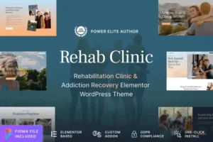 Mua Rehab Clinic - Addiction Recovery WordPress Theme giá rẻ