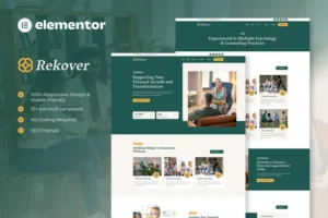 Mua Rekover - Psychology & Counseling Elementor Template Kit giá rẻ