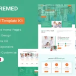Remed –  Medical Clinic Elementor Template Kit