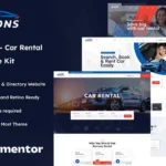 Remons – Car Rental Elementor Template Kit