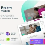 Renew Medical – Physiotherapy Rehab Clinic Theme