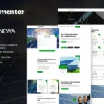 Renewa – Solar & Green Renewable Energy Elementor Template Kit