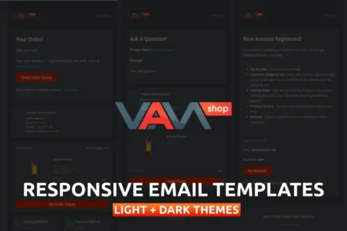 Mua Responsive Email Templates for eCommerce WebSite giá rẻ