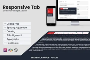 Mua Responsive Tab Elementor Addon Plugin giá rẻ