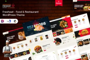 Mua Restaurant & Cafe WordPress Theme giá rẻ