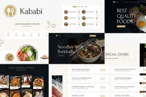 Mua Restaurant WordPress Theme - Kababi giá rẻ