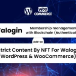 Restrict Content By NFT For Walogin (WordPress)
