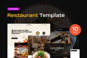 Mua Resturica – Food Industry Elementor Pro Template Kit giá rẻ