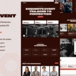 Revent – Events & Conferences Elementor Template Kit