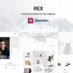 Rex – Minimal WordPress Portfolio Theme