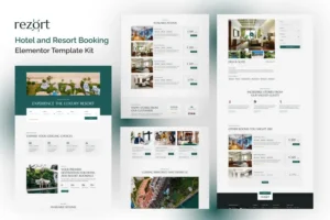 Mua Rezort - Hotel & Resort Booking Elementor Template Kit giá rẻ