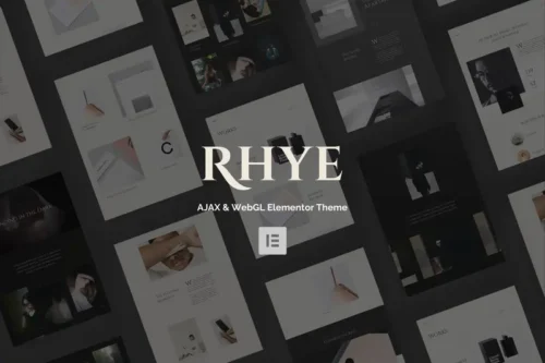 Mua Rhye – Creative AJAX Elementor Theme giá rẻ