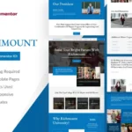 Richmount University – Education Elementor Pro Template Kit